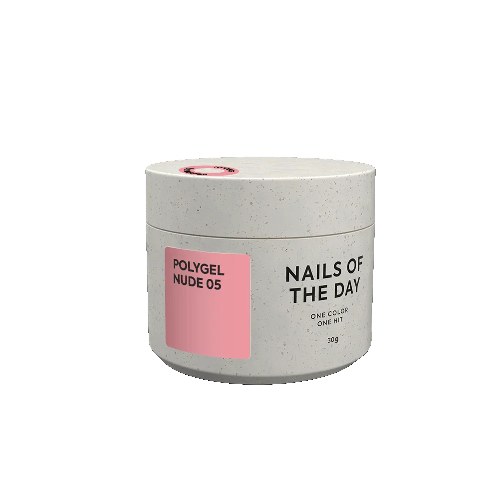 NAILSOFTHEDAY Polygel nude 05 — Polígel rosa nude, 30 g