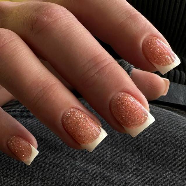 NAILSOFTHENIGHT Reflective base 08 - base reflectante de camuflaje con brillo (melocotón), 10 ml