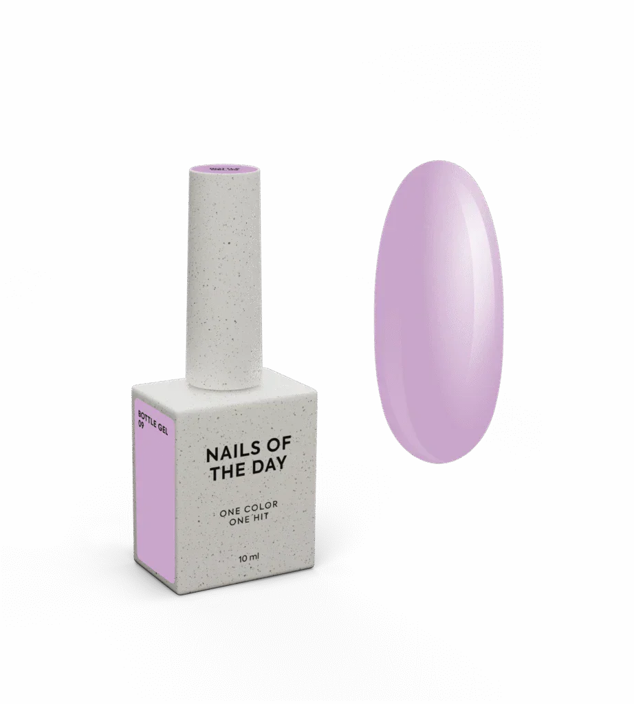 NAILSOFTHEDAY Bottle gel 09 – gel ultra fuerte , gel legendaria, 10 ml