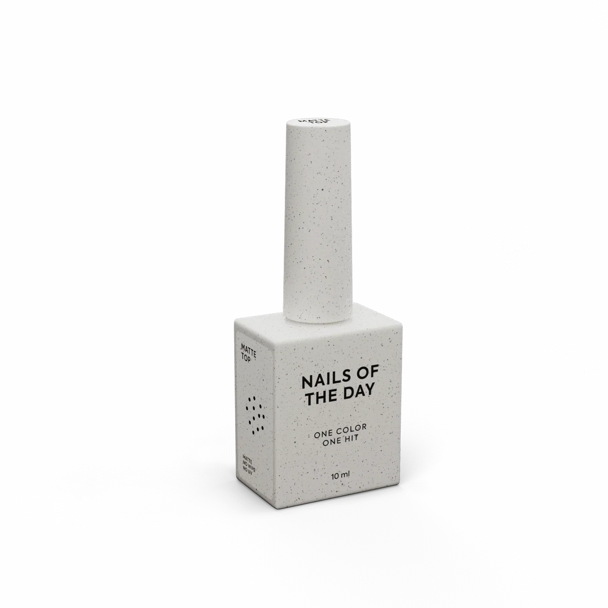 NAILSOFTHEDAY Matte top no wipe – top mate sin capa pegajosa, con filtros UV, 10 ml