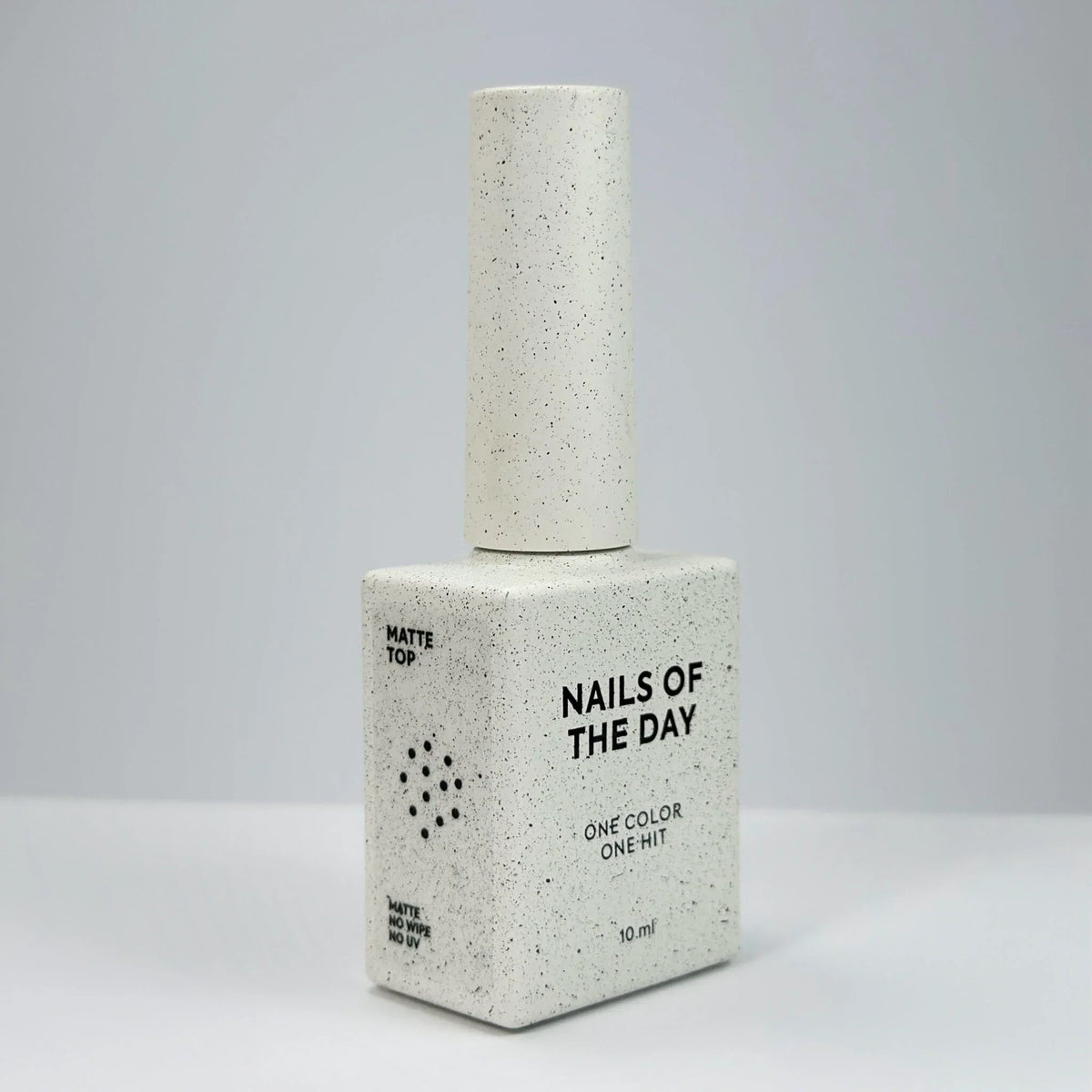 NAILSOFTHEDAY Matte top no wipe – top mate sin capa pegajosa, con filtros UV, 10 ml