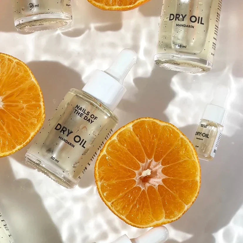 NAILSOFTHEDAY Dry Oil Mandarin — aceite seco para cutículas, 30 ml