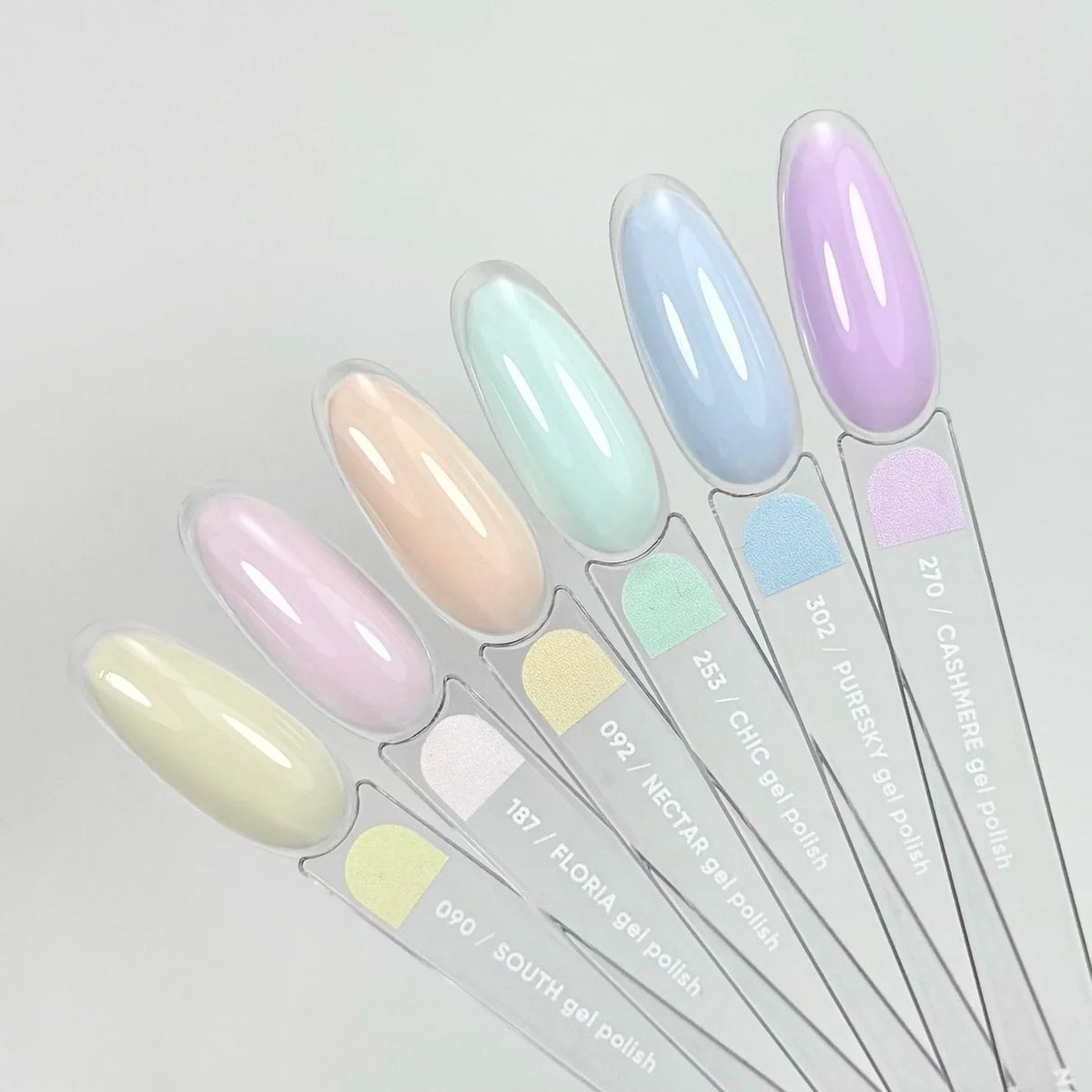 NAILSOFTHEDAY Gel Polish Cashmere — esmalte semipermanente lila pastel con cobertura en una capa, 10 ml