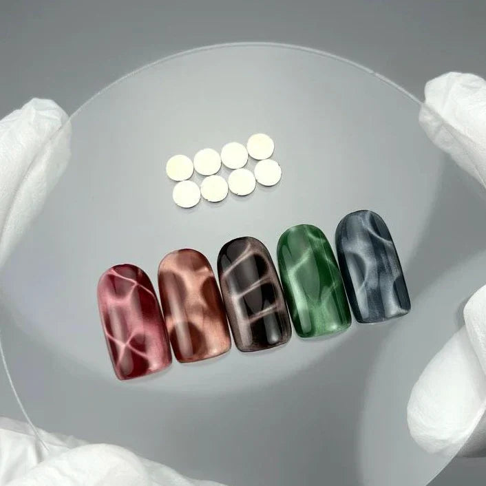 NAILSOFTHEDAY Set de imanes de neodimio (6 uds, 4 mm)