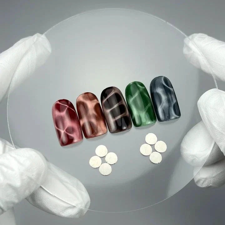 NAILSOFTHEDAY Set de imanes de neodimio (6 uds, 4 mm)