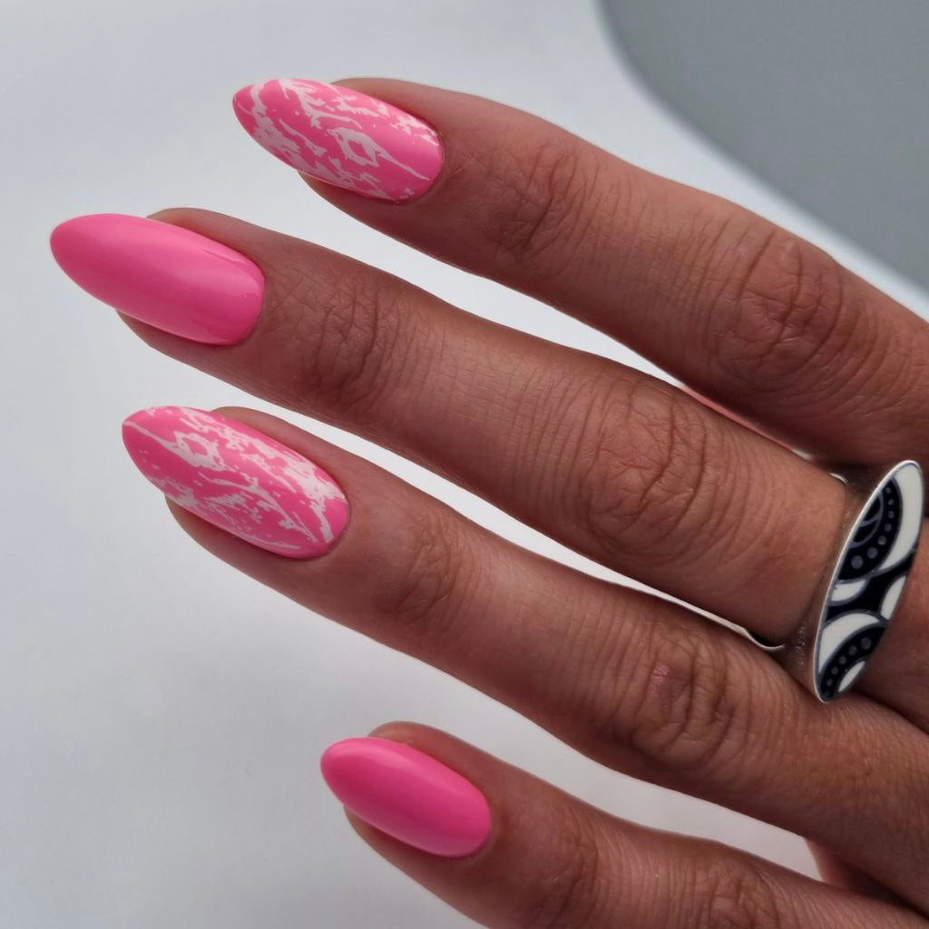 NAILSOFTHEDAY Let's Special Pink: esmalte semipermanente de uñas rosa especial que se superpone en una capa, 10 ml