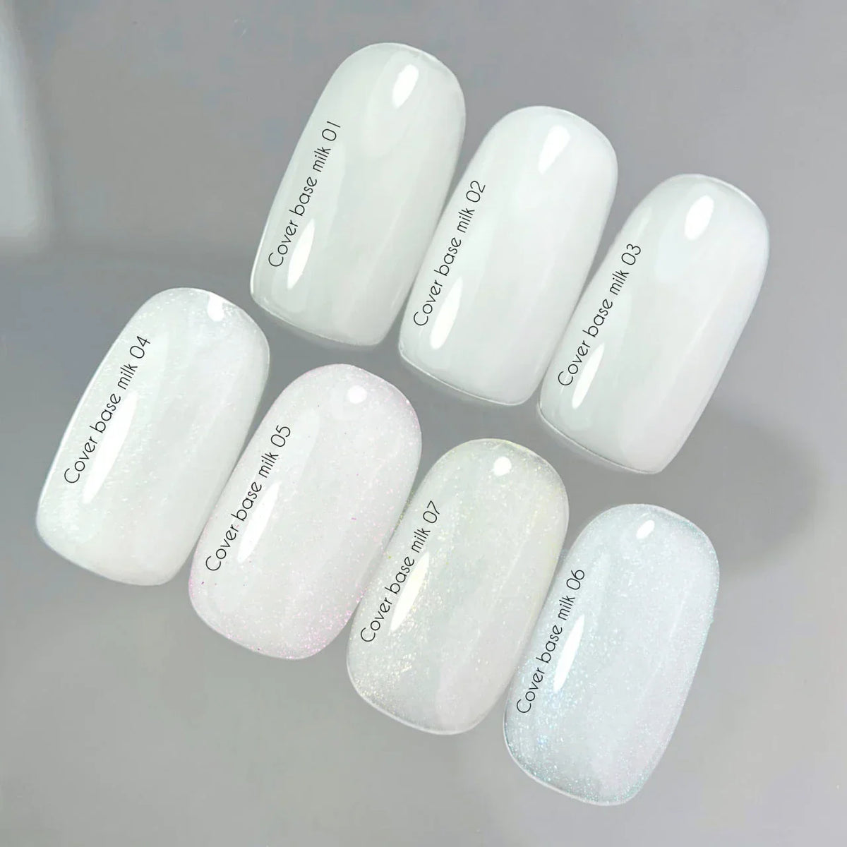 Nailsoftheday Cover base NEW Formula milk 02 - base camuflaje de color leche, 10 ml