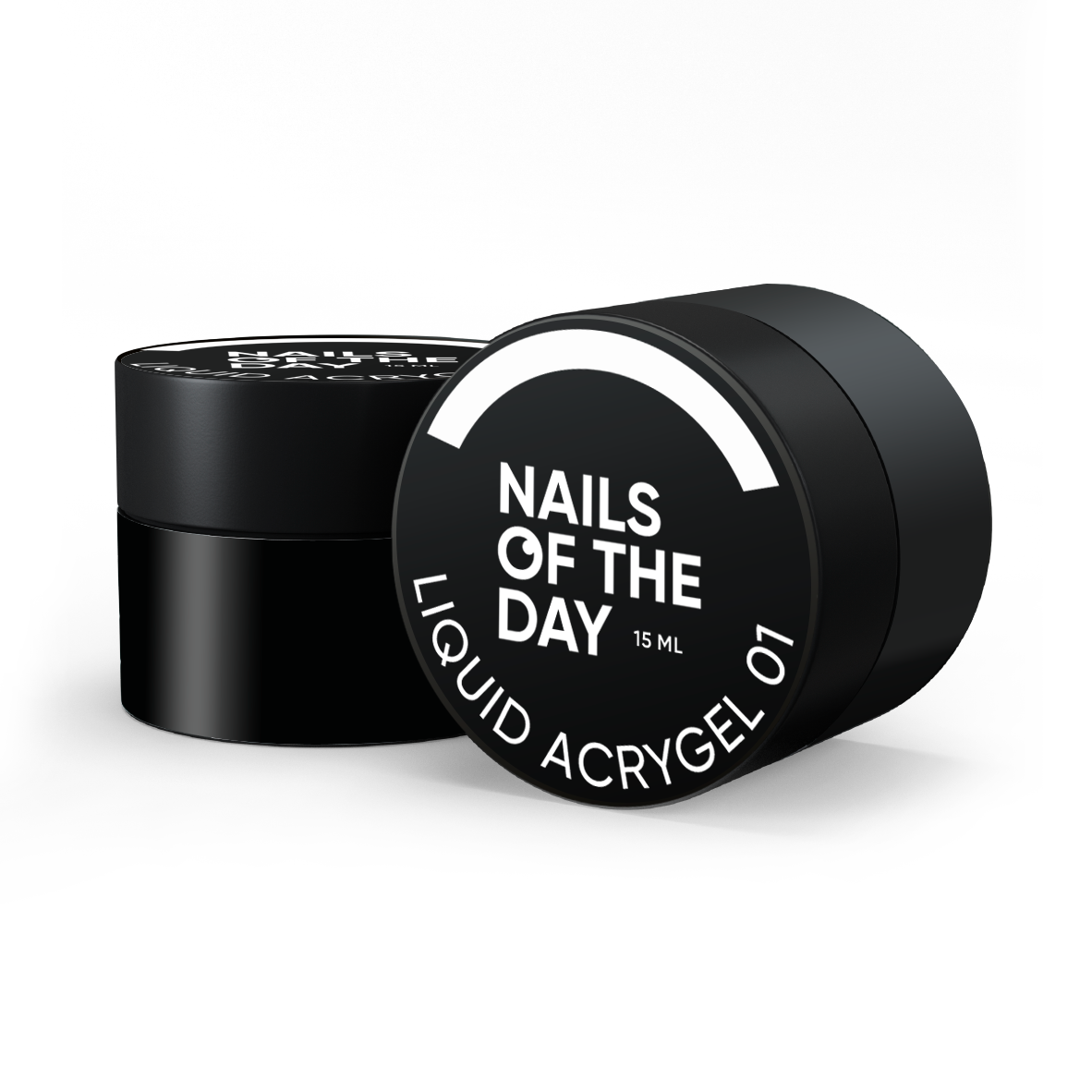 NAILSOFTHEDAY Liquid Acrygel 01 — Acrygel líquido de color blanco lechoso de nueva fórmula para uñas, 15 ml