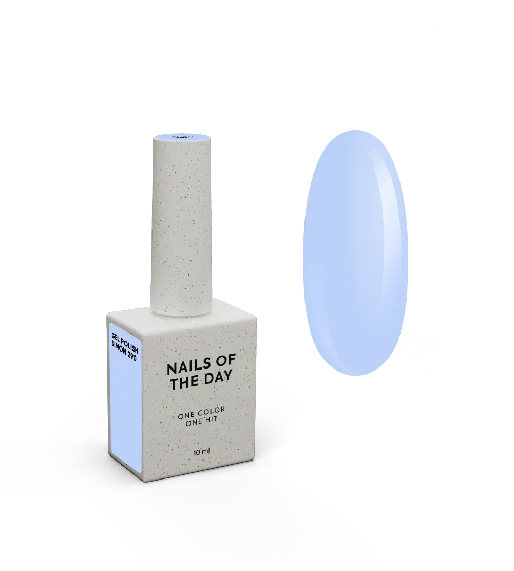 NAILSOFTHEDAY Let’s special Simon — esmalte semipermanente lila-azul, 10 ml
