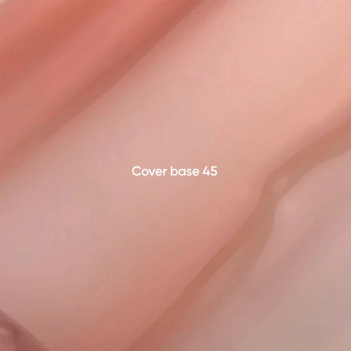 NAILSOFTHEDAY Cover Base 45 Light Pigment – base para uñas nude semitransparente con pigmentación ligera, 10 ml