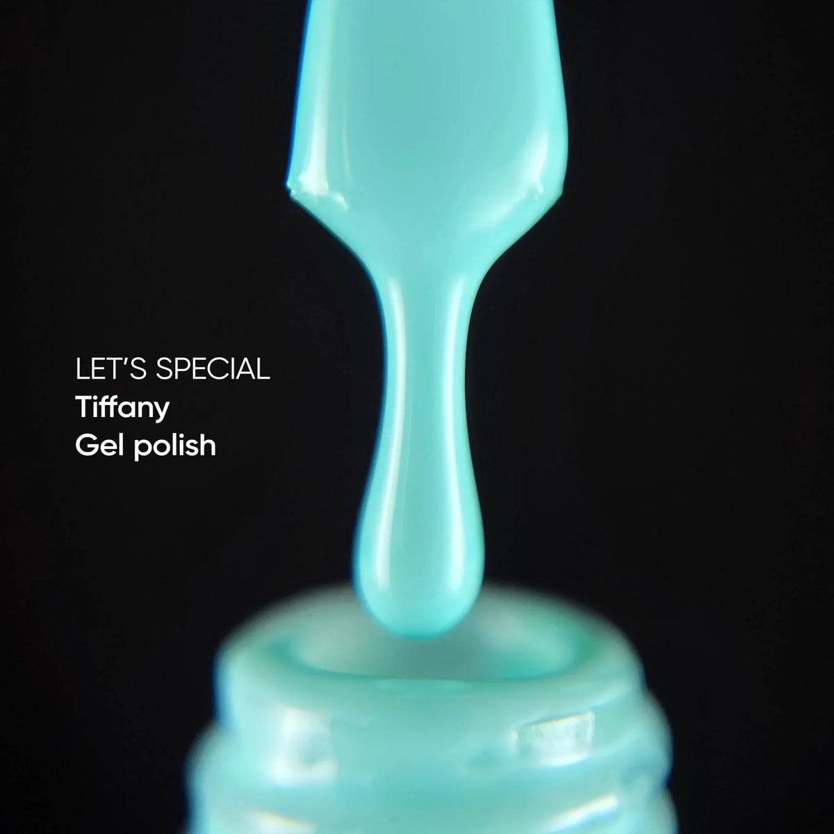 NAILSOFTHEDAY Let's Special Tiffany: esmalte semipermanente de uñas color turquesa suave que cubre en una capa, 10 ml