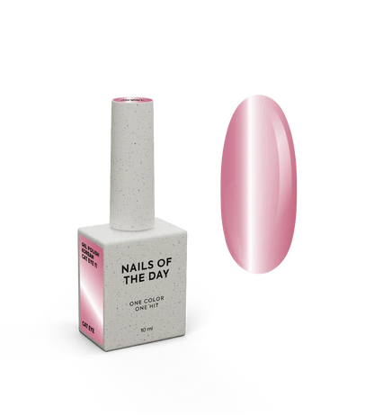 NAILSOFTHEDAY Korean cat eye 11 – gel efecto ojo de gato en tono rosa, 10 ml