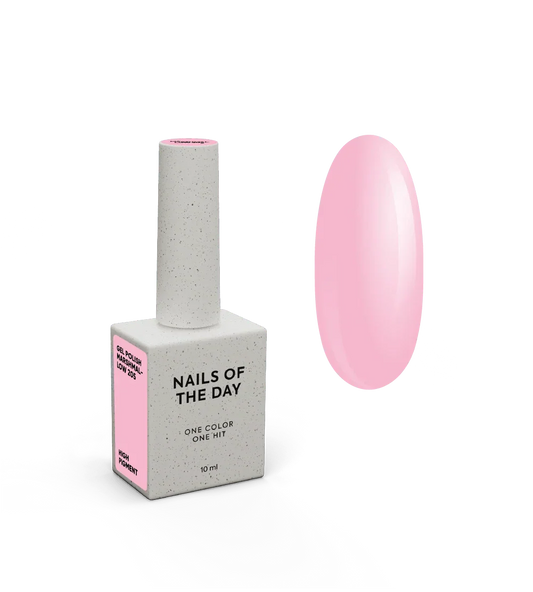NAILSOFTHEDAY Let's Special Marshmallow: esmalte semipermanente rosa claro para uñas que cubre en una capa, 10 ml