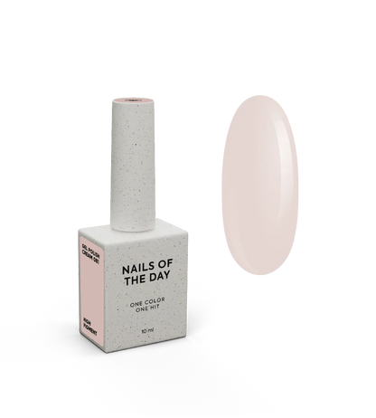 NAILSOFTHEDAY Let's Special Cream: esmalte semipermanente en color crema para cubrir uñas en una capa, 10 ml