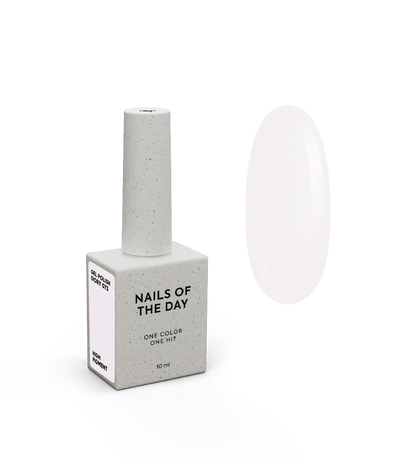 NAILSOFTHEDAY Let's Special Ivory — esmalte semipermanente de uñas  crema que cubre en una capa, 10 ml