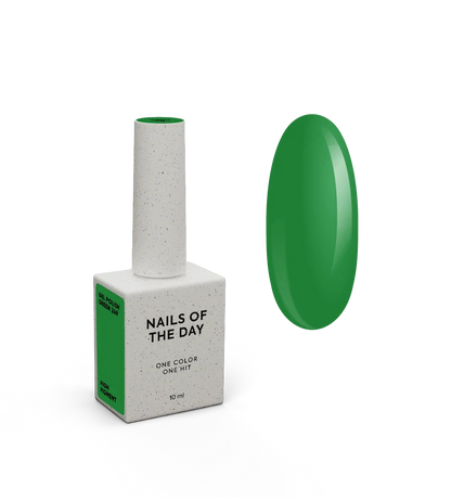 NAILSOFTHEDAY Let's Special Green: un esmalte semipermanente verde especial que se superpone en una capa, 10 ml