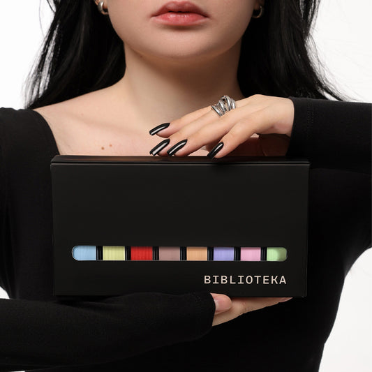 BIBLIOTEKA Set de esmaltes ICED MOOD n.° 09-16