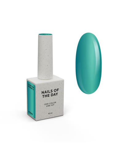 NAILSOFTHEDAY Color Top/Vitrage 13 — Top Coat Vitrage Azul Marino Profundo Semitransparente, 10 ml