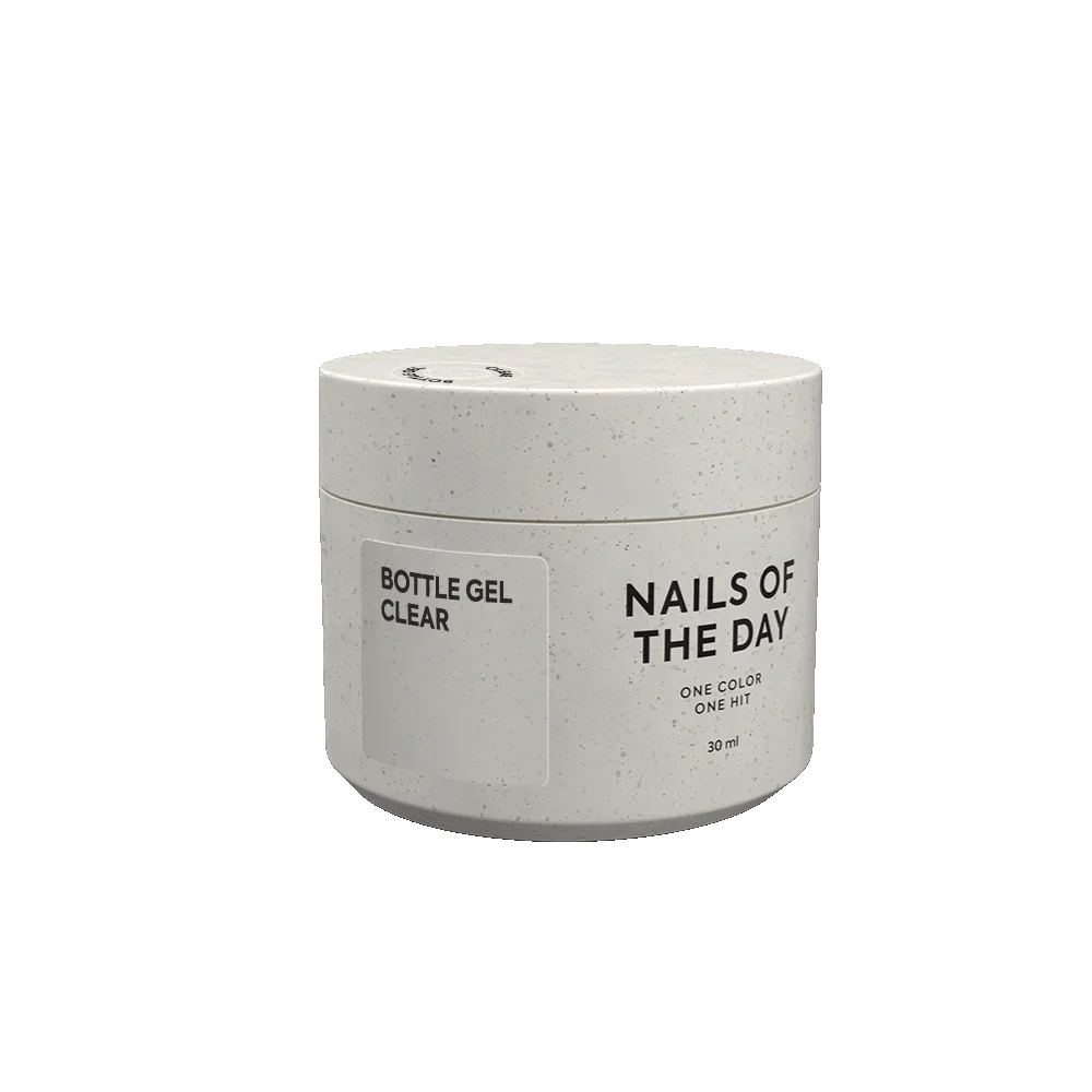 NAILSOFTHEDAY Bottle gel clear – gel transparente ultrafuerte, 10 ml