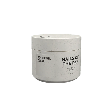 NAILSOFTHEDAY Bottle gel clear – gel transparente ultrafuerte, 10 ml