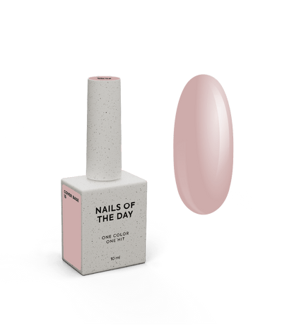 Nailsoftheday Cover base NEW Formula 15 —  base camuflaje en tono nude natural para uñas, 10 ml