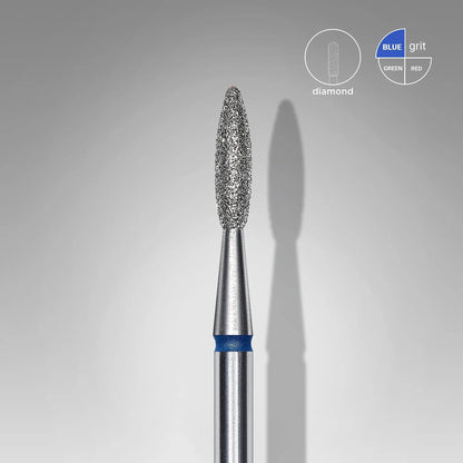 Fresa de diamante Llama. Azul, 2.1mm. FA10B021/8