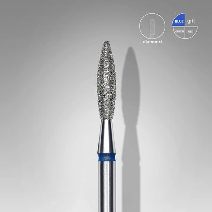 Fresa de diamante Llama. Azul, 2.3mm. FA10B023/10