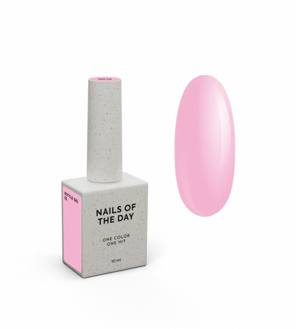 NAILSOFTHEDAY Bottle gel 03 – gel ultrafuerte rosa claro, 10 ml
