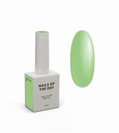 NAILSOFTHEDAY Bottle gel 06 – gel súper fuerte (verde claro), 10 ml