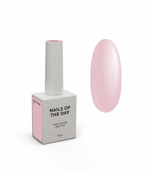 NAILSOFTHEDAY Bottle gel 12 — gel ultrafuerte para uñas, 10 ml
