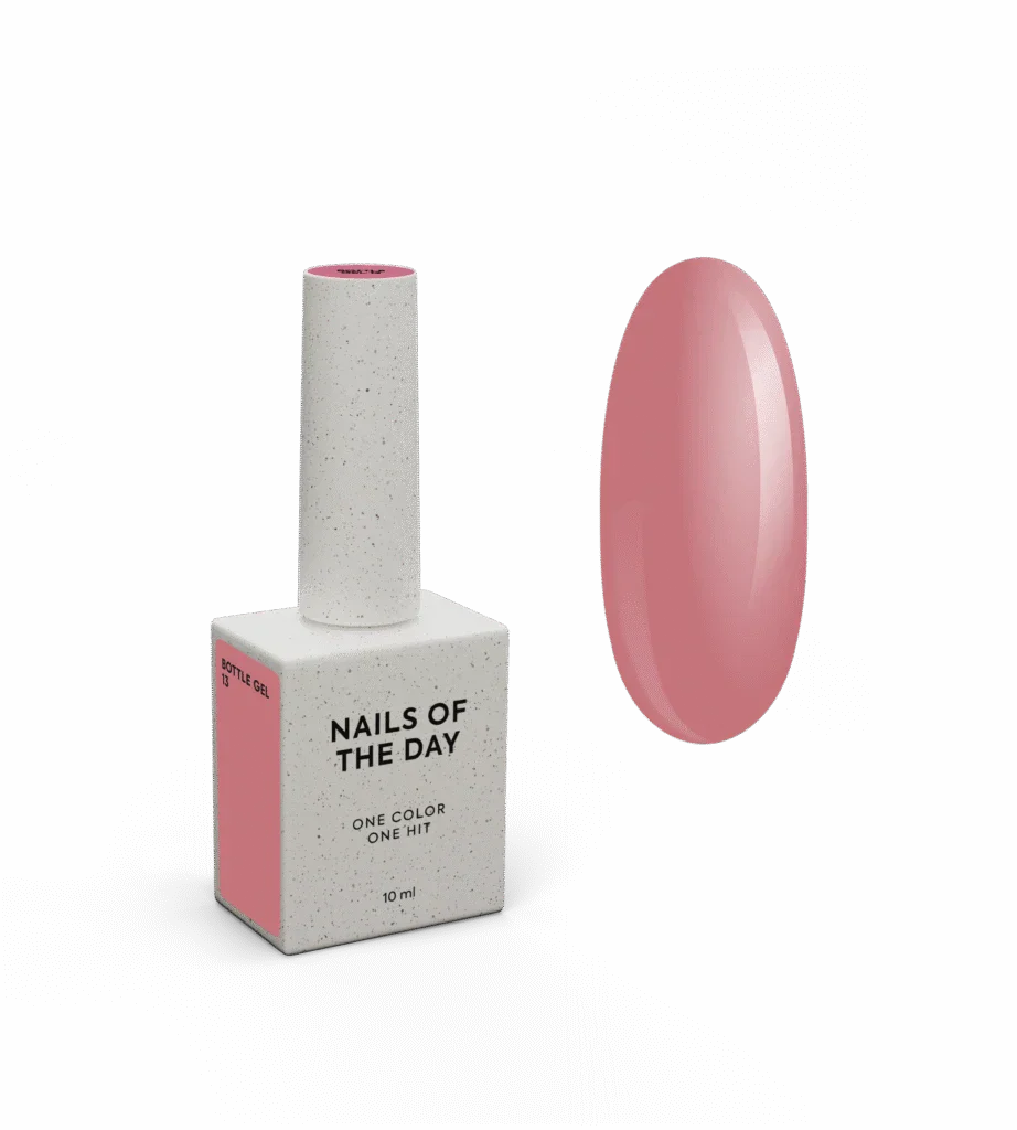 NAILSOFTHEDAY Bottle gel 13 — gel ultrafuerte para uñas, 10 ml