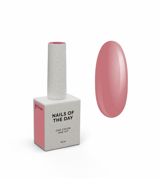 NAILSOFTHEDAY Bottle gel 13 — gel ultrafuerte para uñas, 10 ml