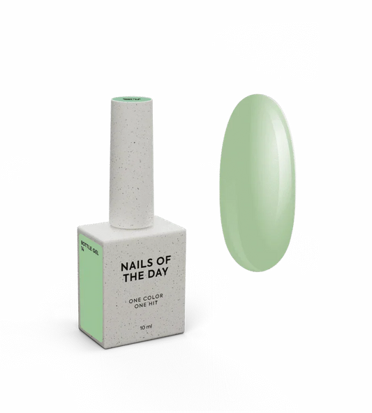 NAILSOFTHEDAY Bottle gel 14 — gel ultrafuerte para uñas, 10 ml