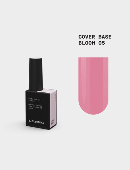 BIBLIOTEKA Cover Base № 05 Bloom — rosado 10 ml