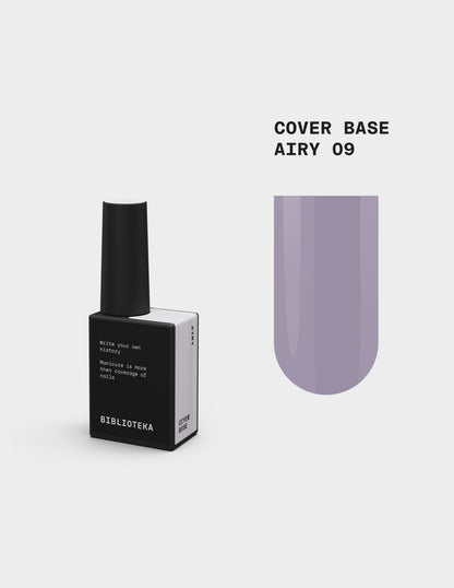 BIBLIOTEKA Cover Base № 09 Airy, 10 ml