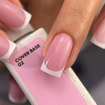 Nailsoftheday Cover base NEW Formula 02: base de camuflaje rosa nude para uñas, 10 ml