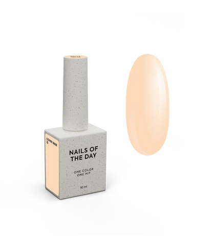 Nailsoftheday Cover base NEW Formula 22 - base camuflaje de color melocotón suave, 10 ml