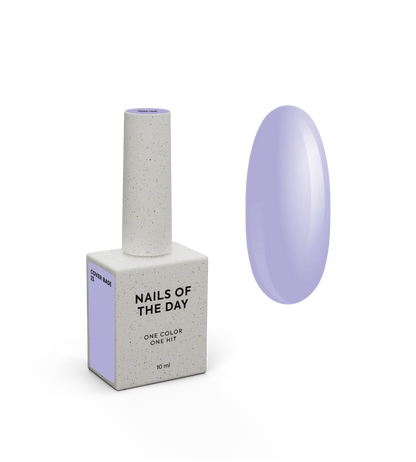 Nailsoftheday Cover base NEW Formula 23 - base camuflaje de color lilа, para uñas, 10 ml