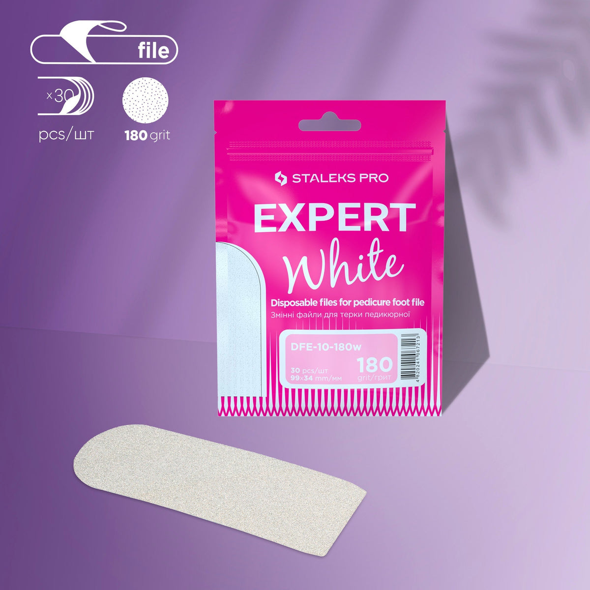 Recambios desechables Staleks Pro Expert 10. Para Raspador, 34mm. 30 ud.