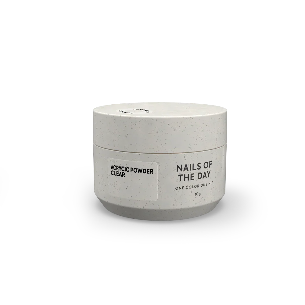 NAILSOFTHEDAY ELSA Acrylic Powder Clear — Polvo acrílico transparente, 10 g