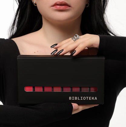 BIBLIOTEKA Set de esmaltes RED SPECTRUM № 41-48