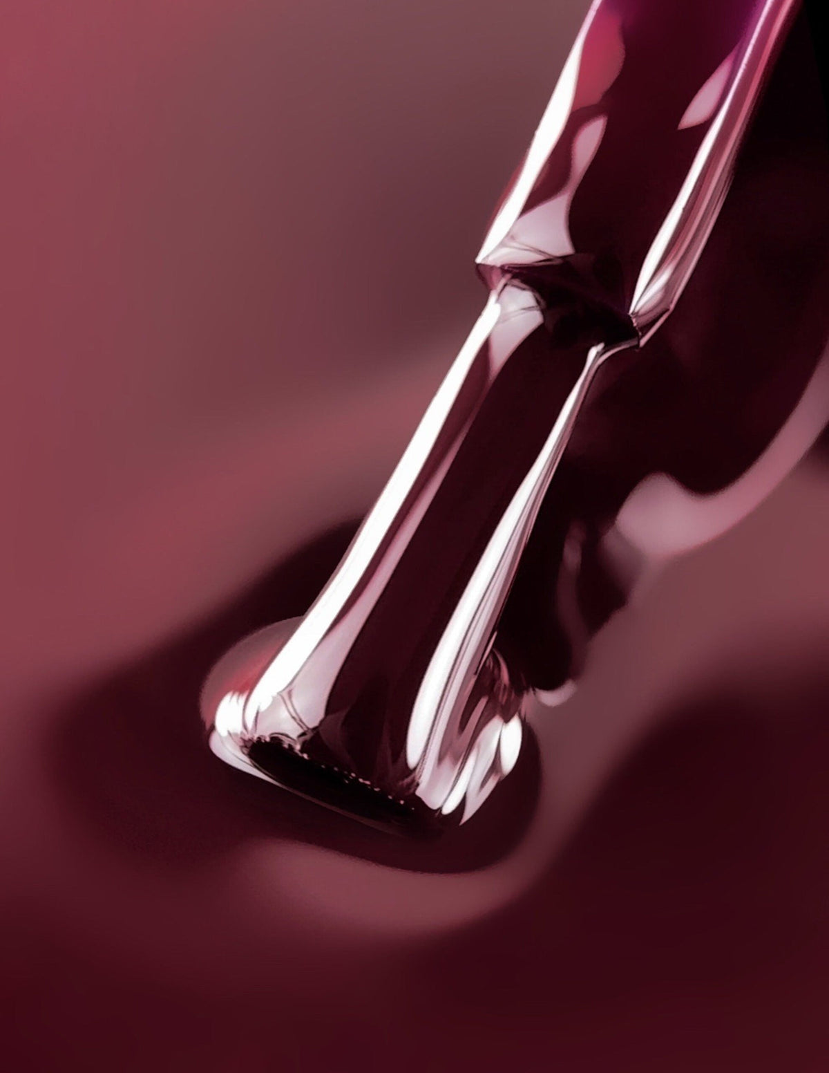 BIBLIOTEKA Esmalte Nº 27 Drama — Burdeos, 10 ml