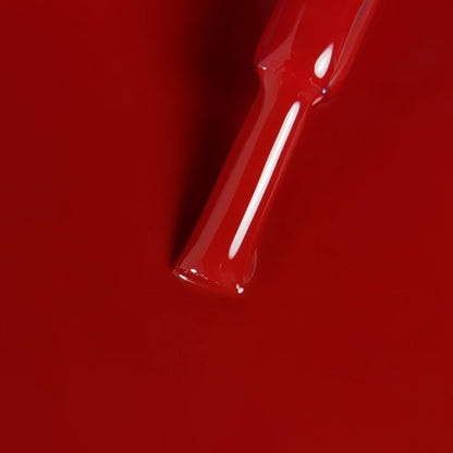 BIBLIOTEKA esmalte Nº 44 Crimson – Rojo pigmentado intenso, 10 ml