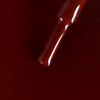 BIBLIOTEKA Esmalte Nº 47 Oxblood – Rojo burdeos oscuro, 10 ml