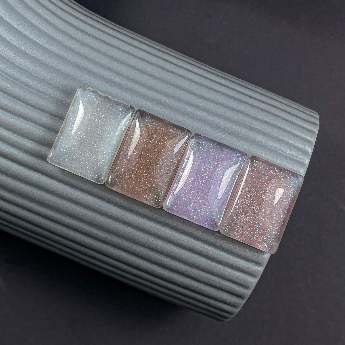 NAILSOFTHEDAY Polygel shimmer 03: poligel de grano fino color rosa leche con brillo , 30 g