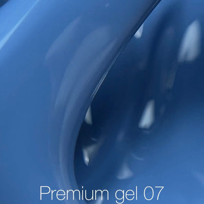 NAILSOFTHEDAY Premium gel 07 — gel de construcción (azul pálido), 30 ml