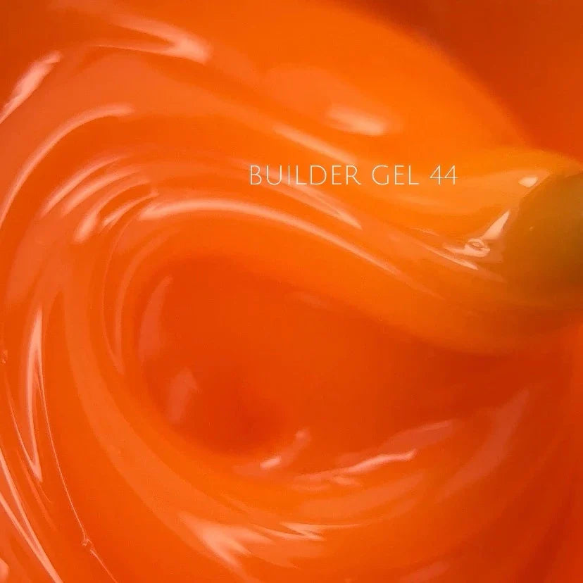 NAILSOFTHEDAY Builder Gel 44 — gel naranja para extensiones de uñas, 15 ml