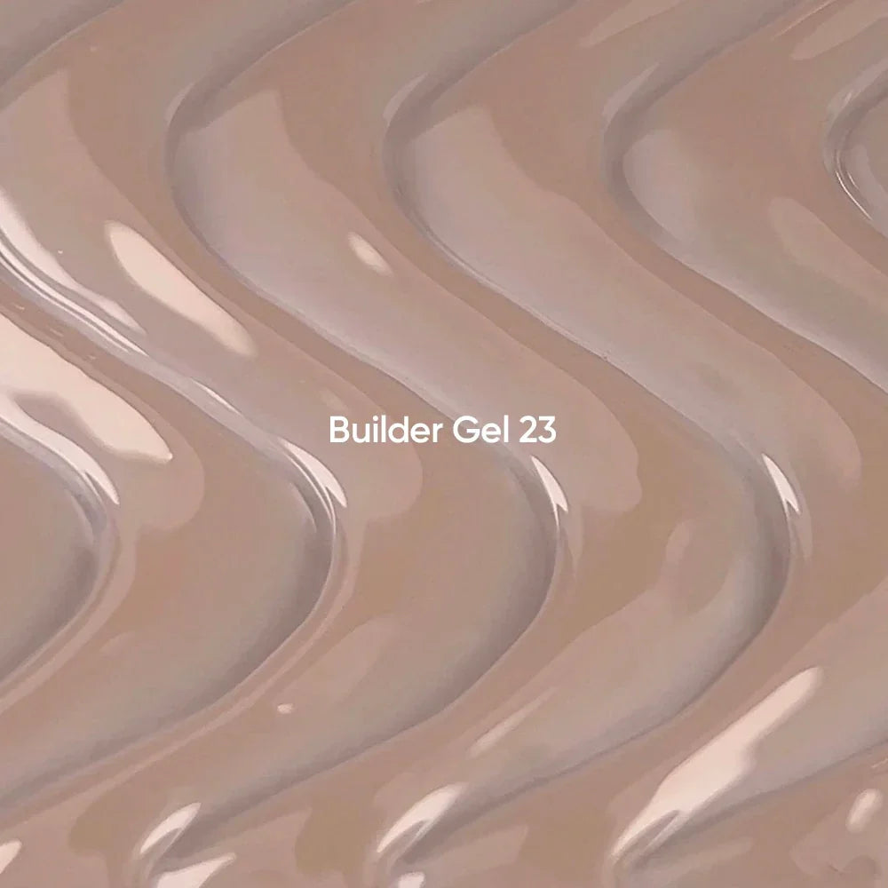NAILSOFTHEDAY Builder Gel 23 — gel nude frío para extensiones de uñas, 15 ml
