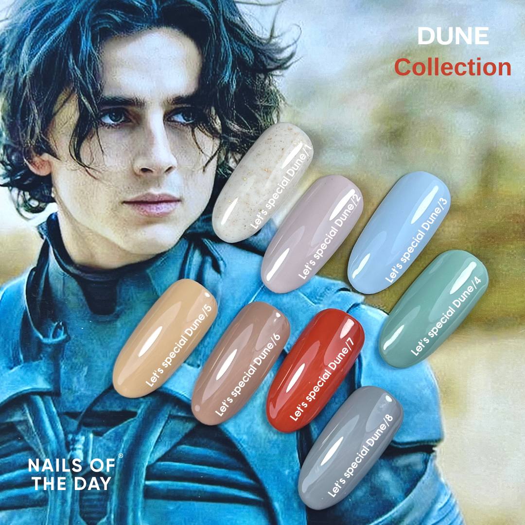 NAILSOFTHEDAY Let's Special Dune/8 - Esmalte semipermanente de uñas Jordan Stone of the Desert que cubre una capa, 10 ml