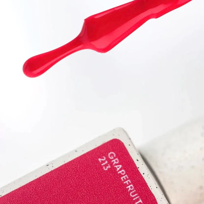 NAILSOFTHEDAY Gel Polish Grapefruit-213 — esmalte semipermanente frambuesa neón con cobertura total en una sola capa, 10 ml